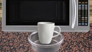 Hướng dẫn kiểm tra đồ đựng dùng được với lò vi sóng