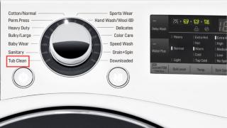 Hướng dẫn vệ sinh máy giặt LG