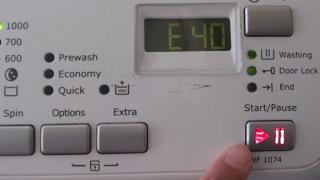 Lỗi E40, E41 máy giặt Electrolux: Chia sẻ nguyên nhân, cách sửa