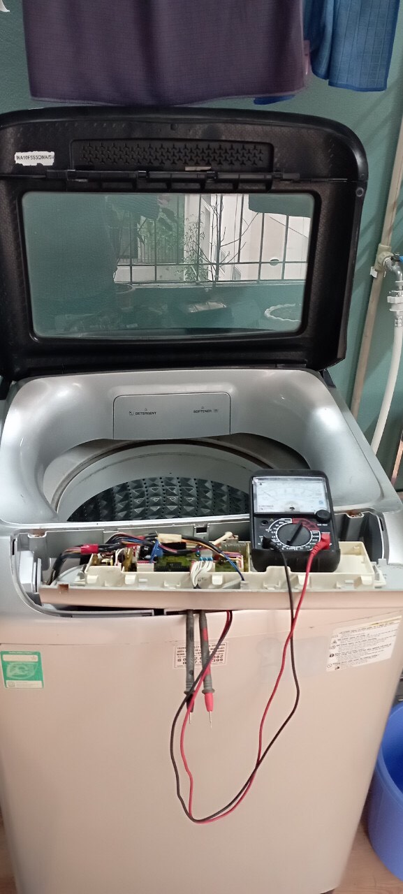 Sửa máy giặt Samsung cửa trên bị lỗi nguồn điện