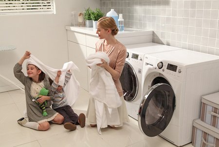 Ngày càng nhiều gia đình chọn mua máy giặt cửa ngang