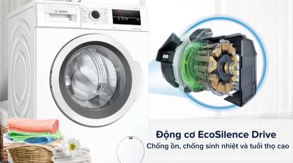 Tính năng thông minh của máy giặt Bosch