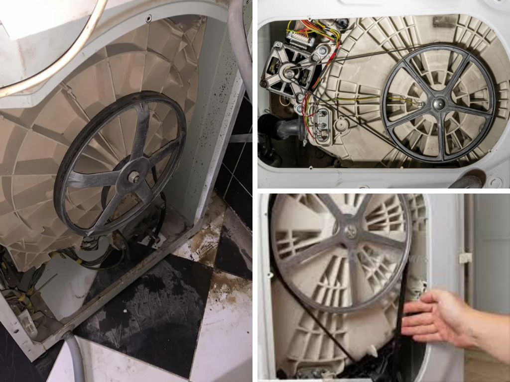 Thay dây curoa máy giặt Electrolux