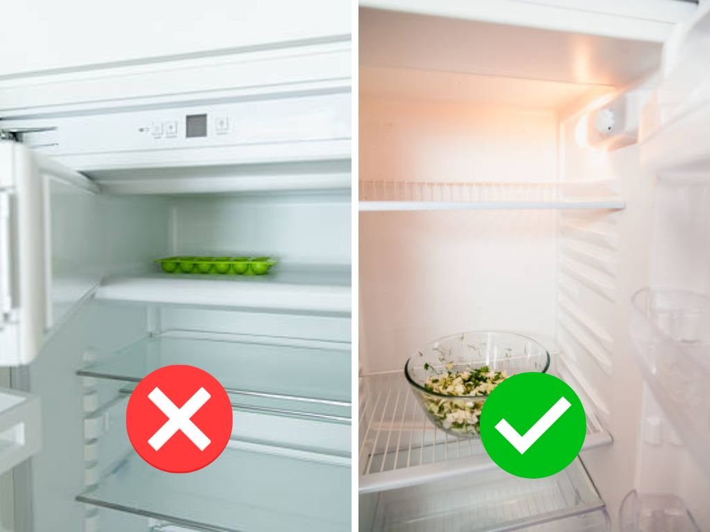 Đèn tủ lạnh Electrolux không sáng