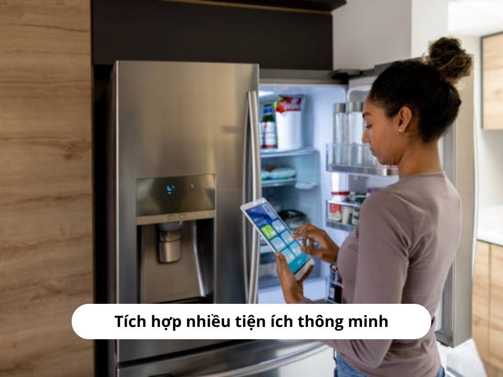 Tủ lạnh Electrolux được tích hợp nhiều tiện ích thông minh