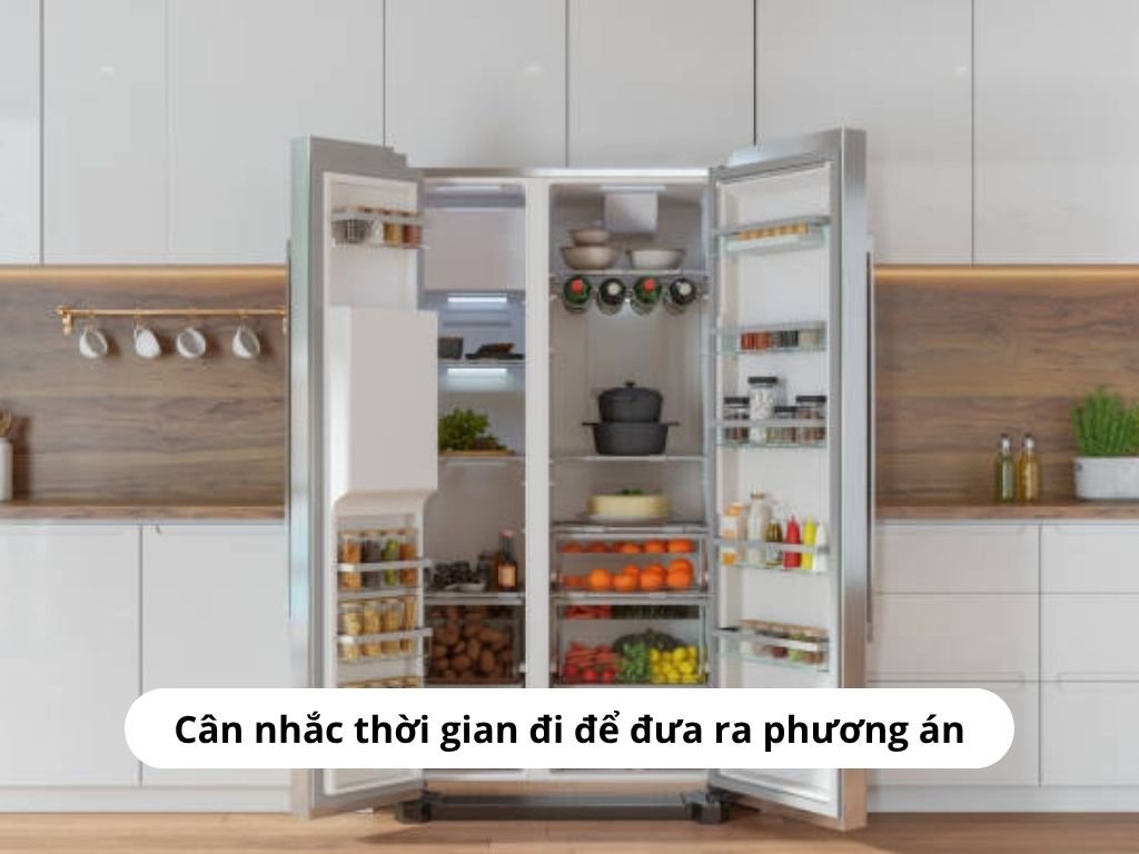 Nếu đi du lịch dài ngày, bạn có thể ngắt điện tủ lạnh